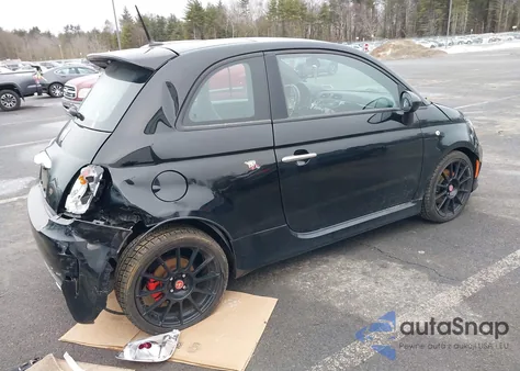 2015 Fiat 500 Abarth from USA, damaged, VIN 3C3CFFFH2FT502116